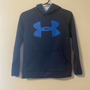 Under Armour Boys Sweatshirt Blue Size  Medium
